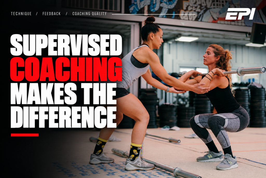 Choosing A Strength & Conditioning Course in Dublin? 1 Strength coach supervising barbell technique on a strength and conditioning course in Dublin
